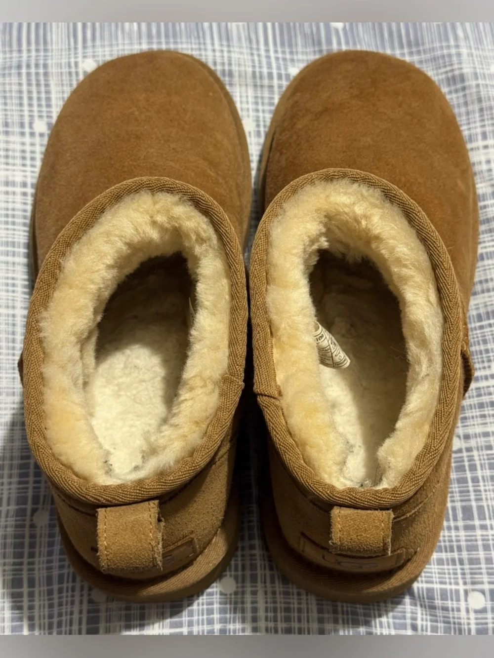 Ugg Classic Ultra Mini Boots Chestnut Size 8 GUC! - Picture 7 of 15